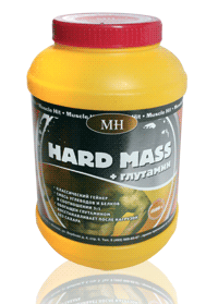 MUSCLE HIT, Hard Mass + glutamine, 1500 грамм