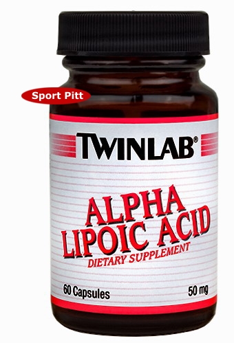 Twinlab, Alpha Lipoic Acid 50 mg, 60 капсул