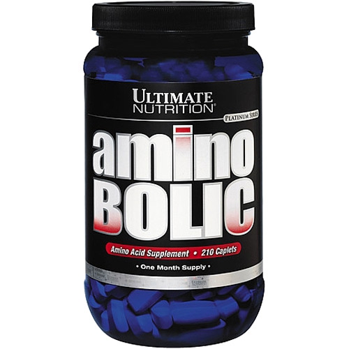 Ultimate Nutrition, AminoBolic, 210 капсул, www.sportpitt.narod.ru спортивное питание в Тольятти