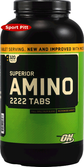 Optimum Nutrition, Super Amino 2222, 320 таблеток