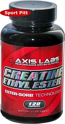 AXIS LABS, Creatine Ethyl Ester, 120 капсул