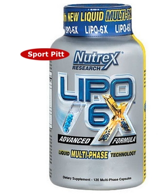 NUTREX, LIPO 6X, 120 капсул