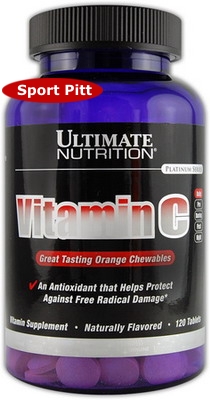 Ultimate Nutrition, Vitamine C, 120 таблеток