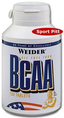 Weider, All Free From BCAA, 130 таблеток