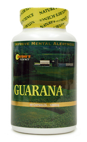 SCI FIT, Guarana 1000 MG, 60 капсул