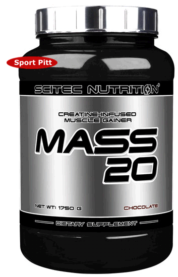 Scitec Nutrition, Mass 20, 1750 грамм