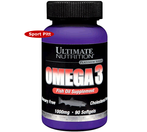 Ultimate Nutrition, Omega 3:18:12, 90 капсул