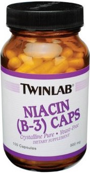 Twinlab Niacin (B-3) Caps